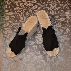 INC wedge espadrilles